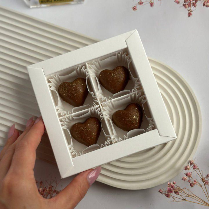Бельгийский шоколад сердца в Сириусе