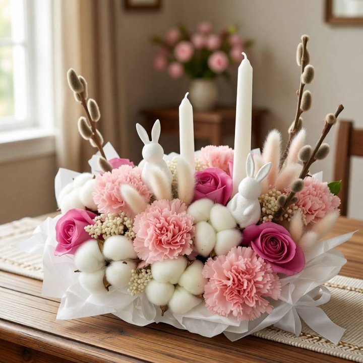 Пасхальная настольная композиция  в Сириусе