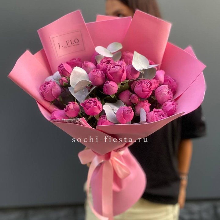 Букет Мисти Бабблс 15шт в Сириусе