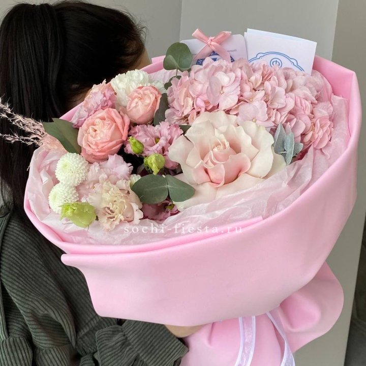 Авторский букет "Пинки" в Нижнем Новгороде