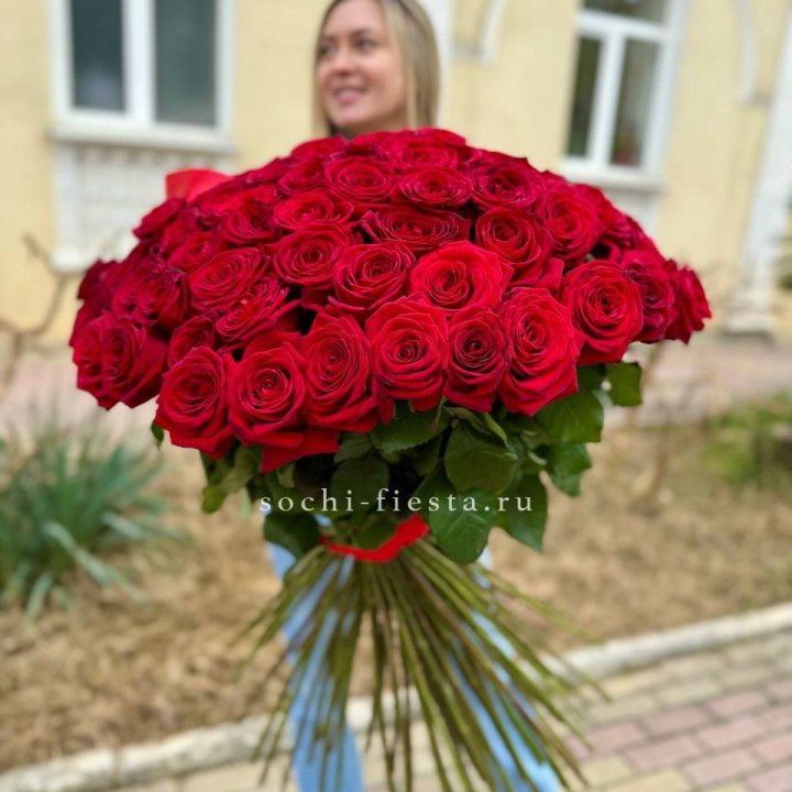 101 голландская роза в Нижнем Новгороде