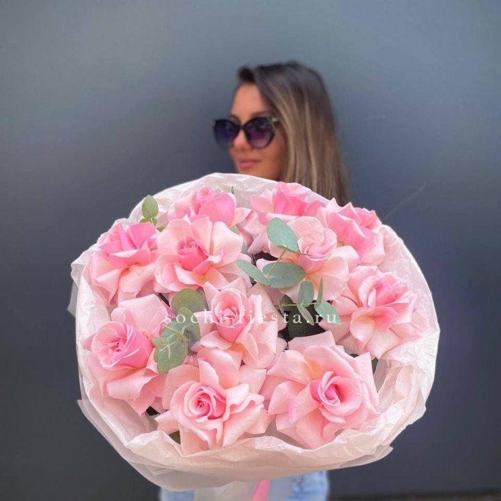 Букет роз "Минифу" в Нижнем Новгороде