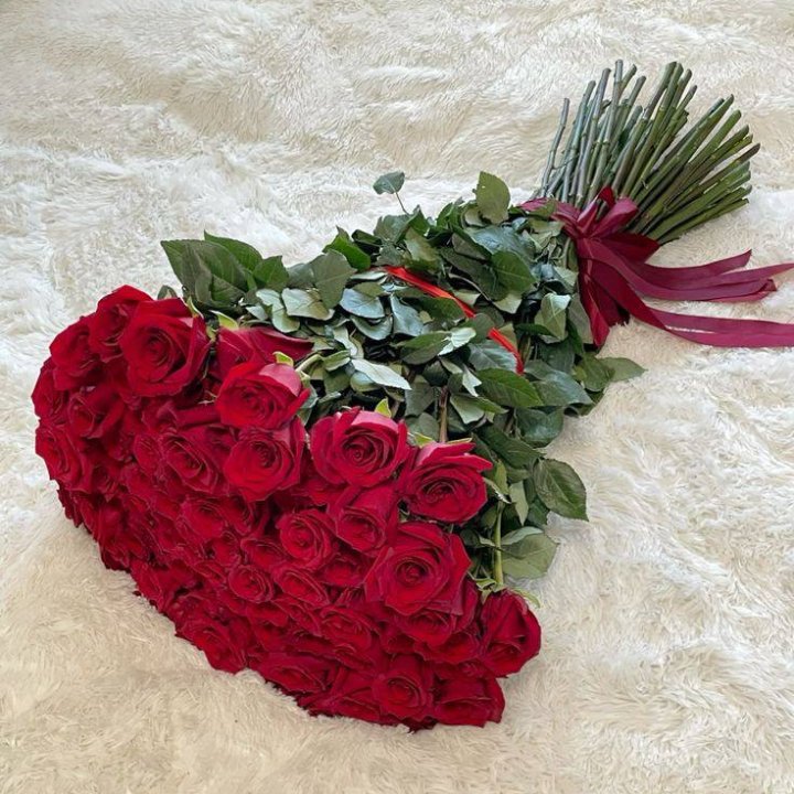 51 роза эквадор в Сириусе