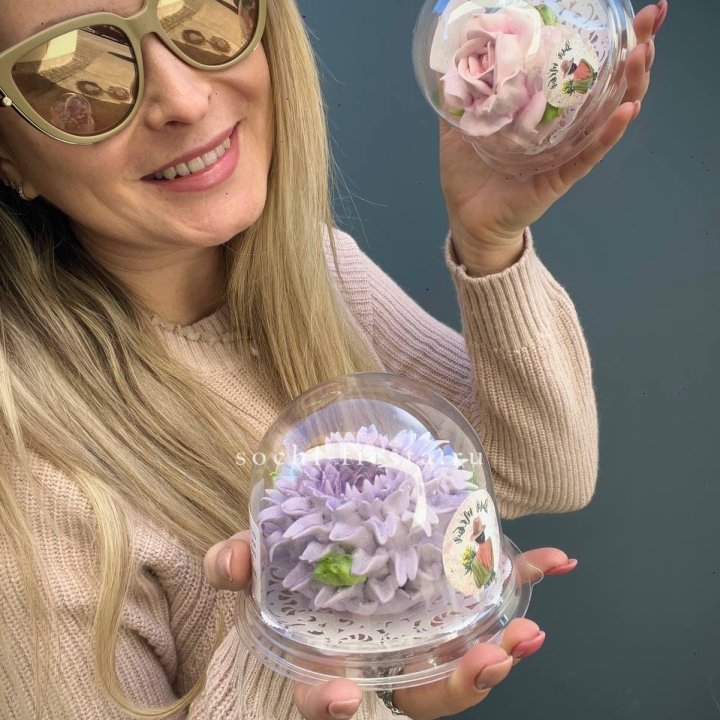 Зефир пион, роза (штучно) в Сириусе