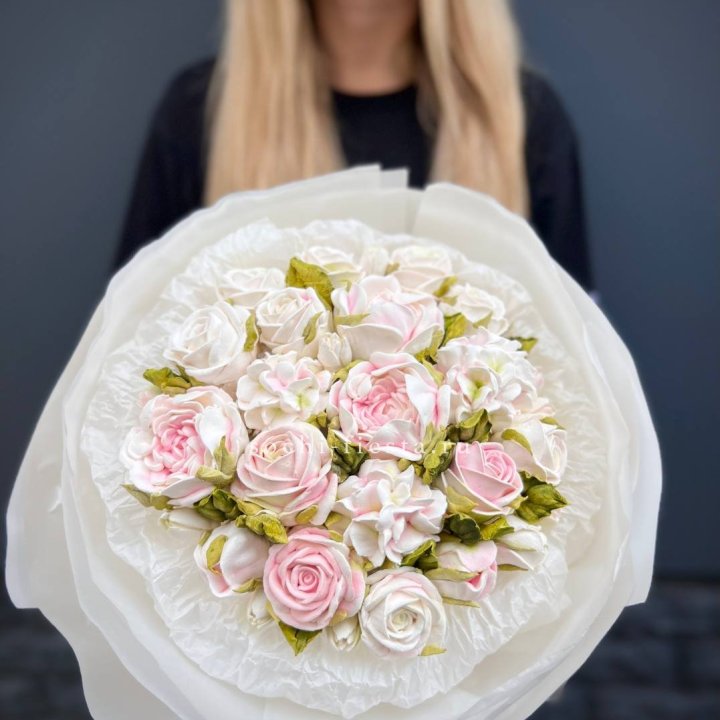 Сладкий букет из ЗЕФИРА нежный в Сириусе